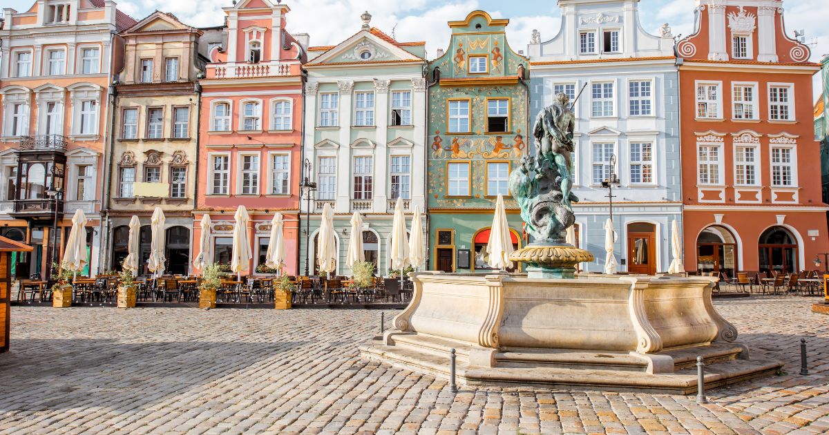 Jelenia Góra, widok na śródmieście