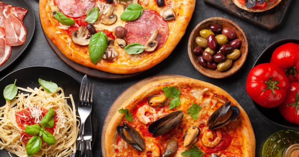 Pizza w restauracji Grande Roma w Cieplicach Śląskich-Zdroju, Jelenia Góra