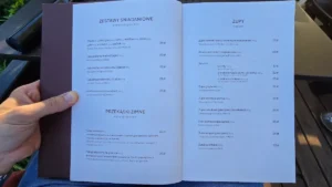 Karta menu – Gościniec Łojewski – zdjęcie 4