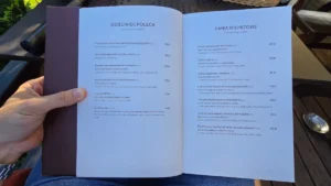 Karta menu – Gościniec Łojewski – zdjęcie 3