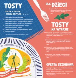 Karta menu – Dzień Dobry – zdjęcie 3