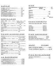 Karta menu – Vintage Bistro – zdjęcie 3
