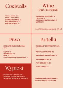 Karta menu – Cafe Hirschberg – zdjęcie 1