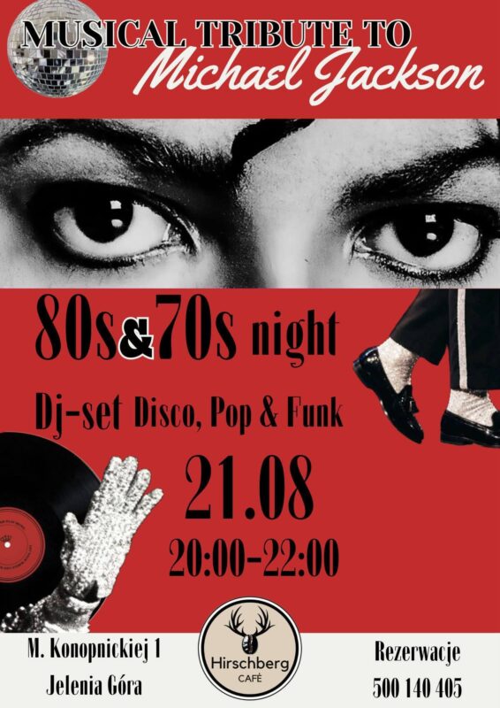 Musical Tribute to Michael Jackson w Cafe Hirschberg (Jelenia Góra)