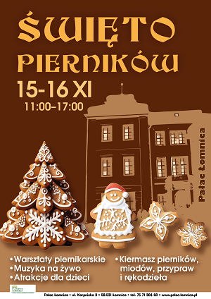 Święto Pierników 2026 w Pałacu Łomnica