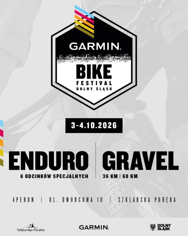 Garmin Gravel Race 2026 w Szklarskiej Porębie (36 i 68 km)