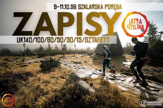 UltraKotlina 2026 – ultramaraton Kowary, Jelenia Góra, Szklarska Poręba