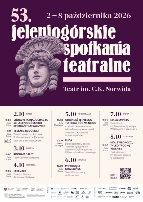 53. Jeleniogórskie Spotkania Teatralne 2026 w Teatrze Norwida