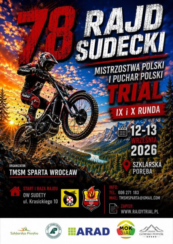 78. Międzynarodowy Rajd Sudecki Trial w Szklarskiej Porębie
