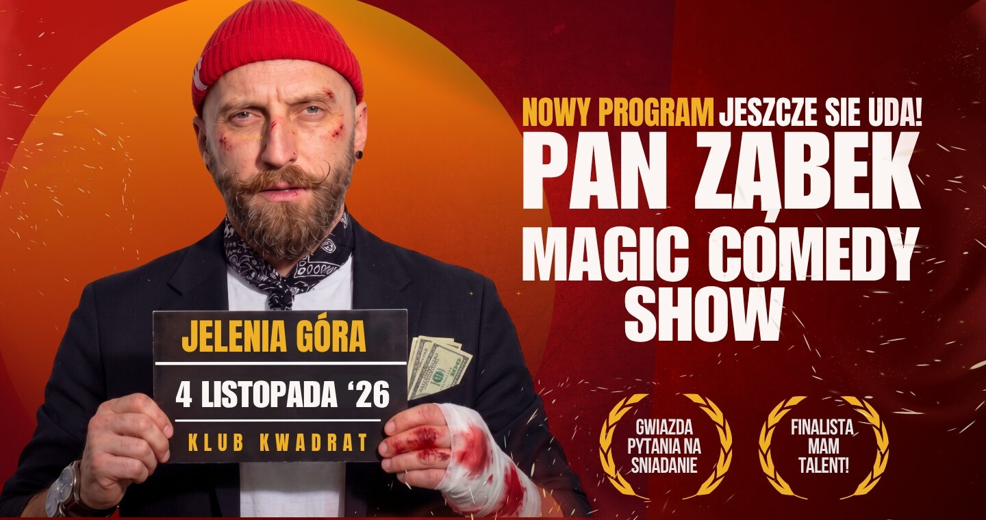 Pan Ząbek „Jeszcze się uda!” w Klubie Kwadrat